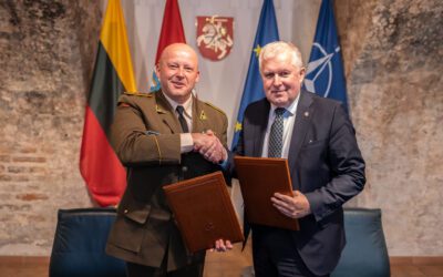 Pasirašyta sutartis su Krašto apsaugos ministerija