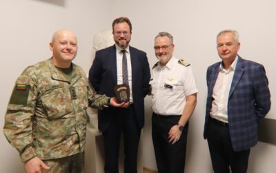 Norvegijos Karalystės ambasados atstovai viešėjo Šaulių sąjungoje