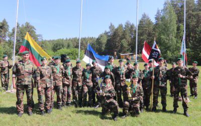 Jaunųjų šaulių sporto žaidynės skatina asmeninį tobulėjimą ir bendrystės dvasią