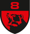 Žemaitijos šaulių 8-os rinktinės logo