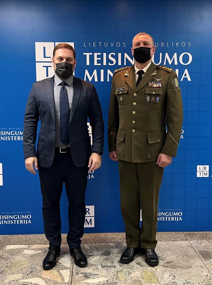Vado susitikimas su teisingumo viceministru Elanu Jablonsku